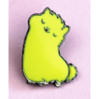 Alpaca Lapel Pin - Cartoon Alpaca Design Animal Metal Brooch 